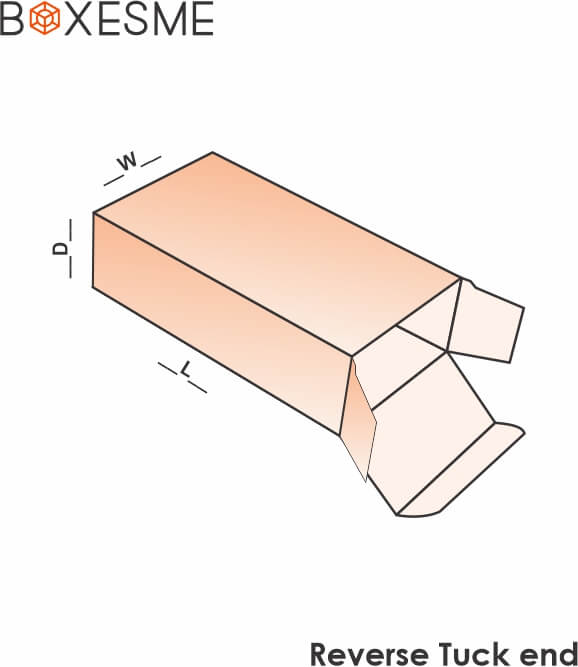 reverse tuck end boxes